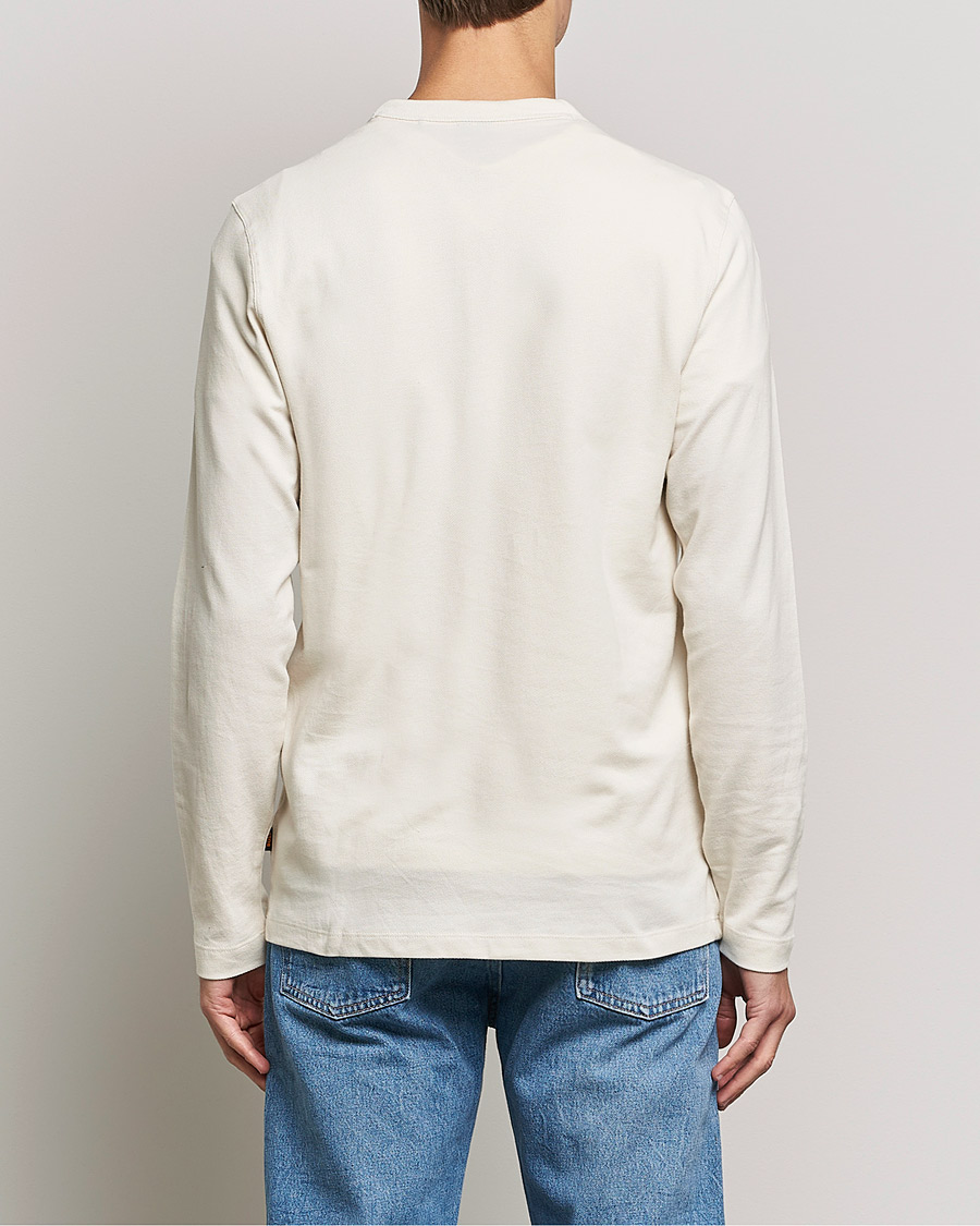 Hombres | Jerséis y prendas de punto | BOSS ORANGE | Teetwill Henley Open White