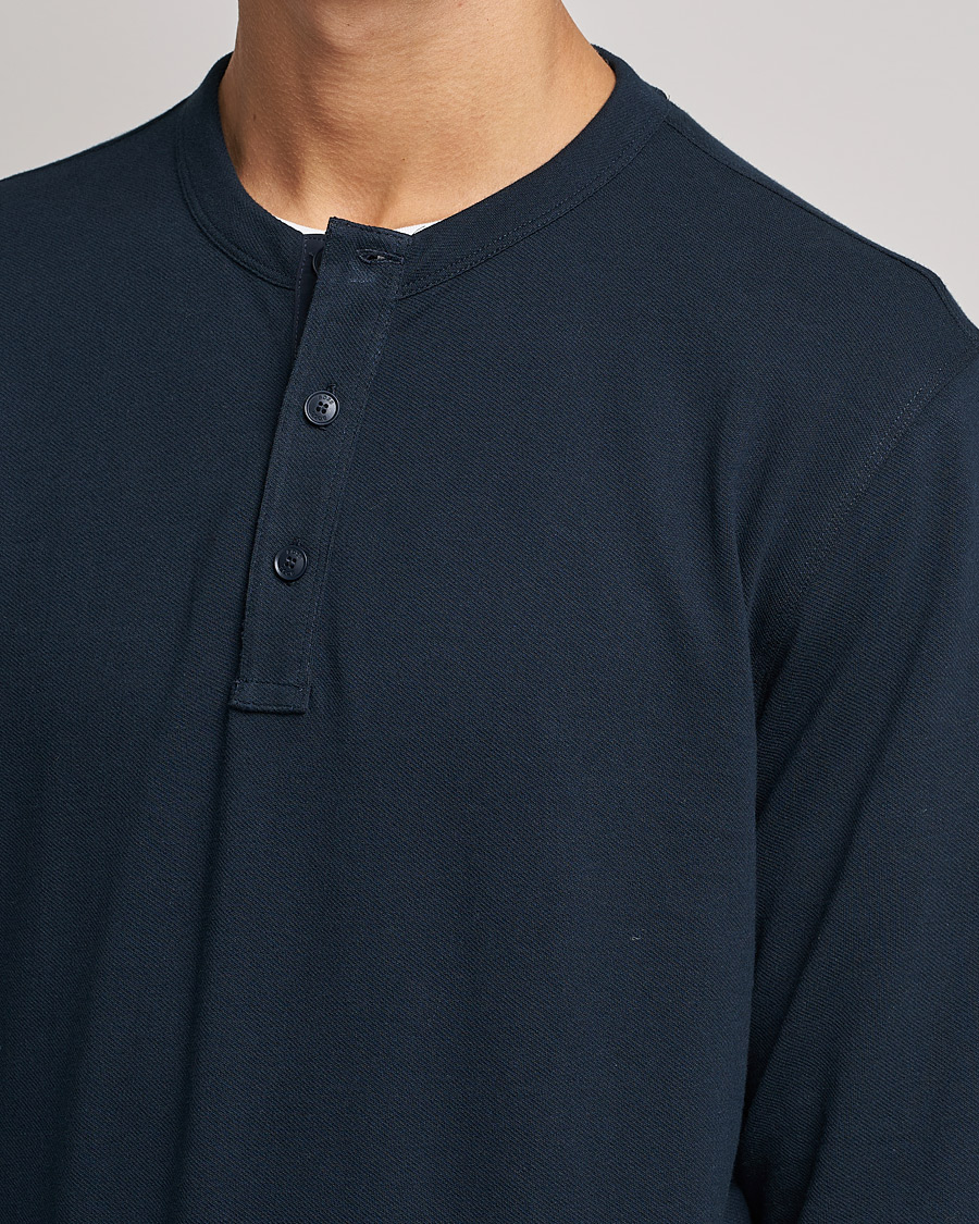 Hombres | Jerséis y prendas de punto | BOSS ORANGE | Teetwill Henley Dark Blue