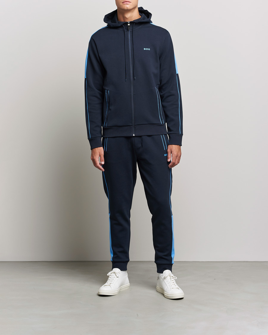 Hombres | Pantalones | BOSS GREEN | BOSS Athleisure Tracksuit Set Dark Blue