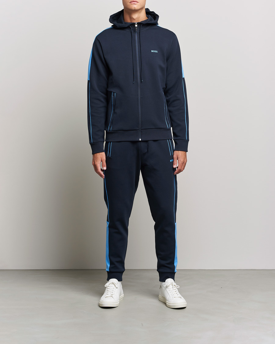Hombres | Pantalones | BOSS GREEN | BOSS Athleisure Tracksuit Set Dark Blue
