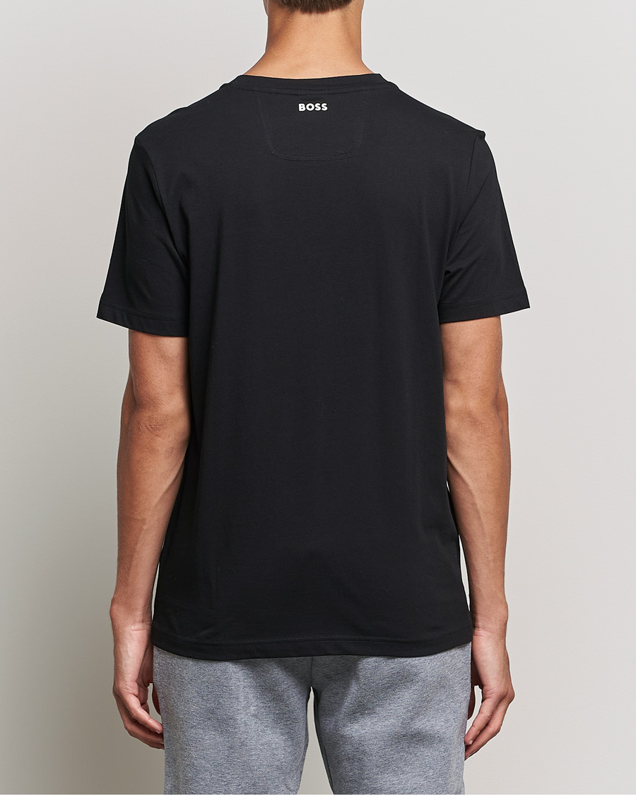 Hombres | Camisetas | BOSS GREEN | Logo Crew Neck T-Shirt Black