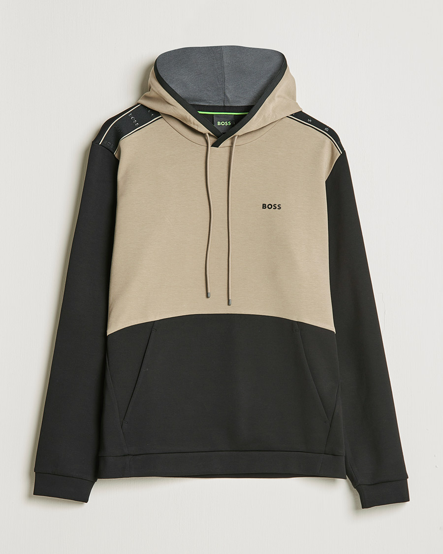 Hombres | Jerséis y prendas de punto | BOSS GREEN | Soody Hoodie Black