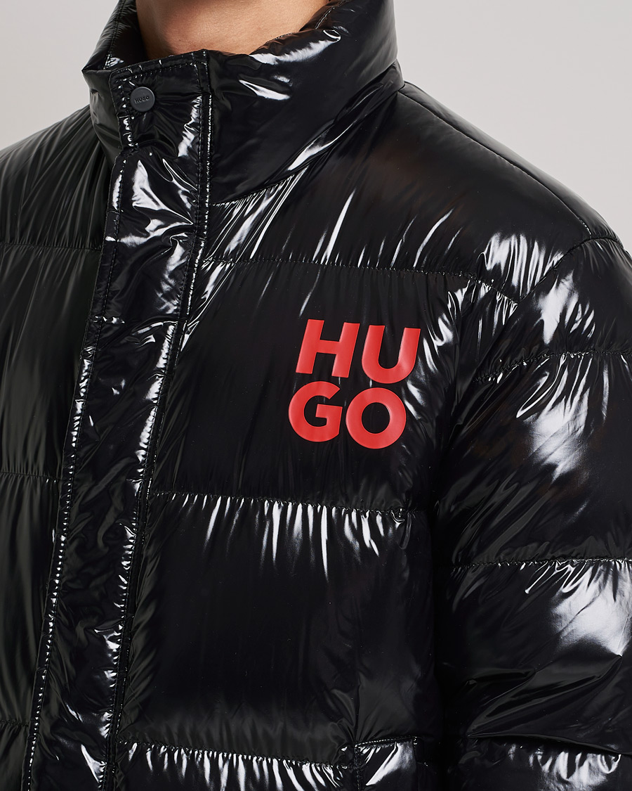 Hombres | Abrigos y chaquetas | HUGO | Biron Glossy Down Jacket Black
