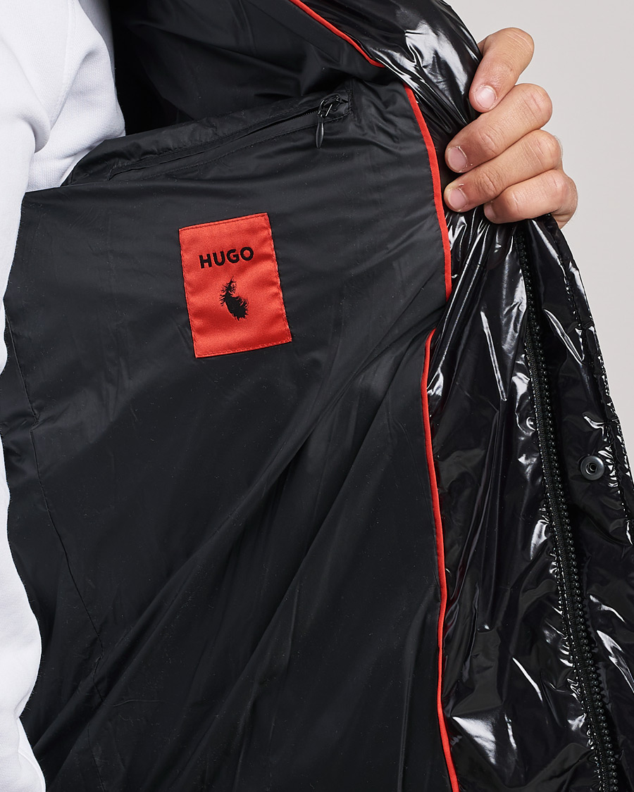 Hombres | Abrigos y chaquetas | HUGO | Biron Glossy Down Jacket Black