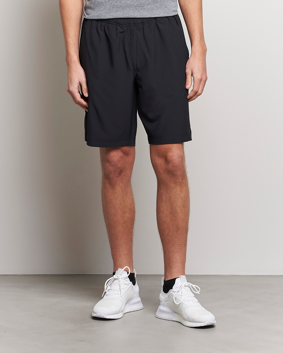 Hombres | Pantalones cortos funcionales | Sunspel | Active Running Shorts Black