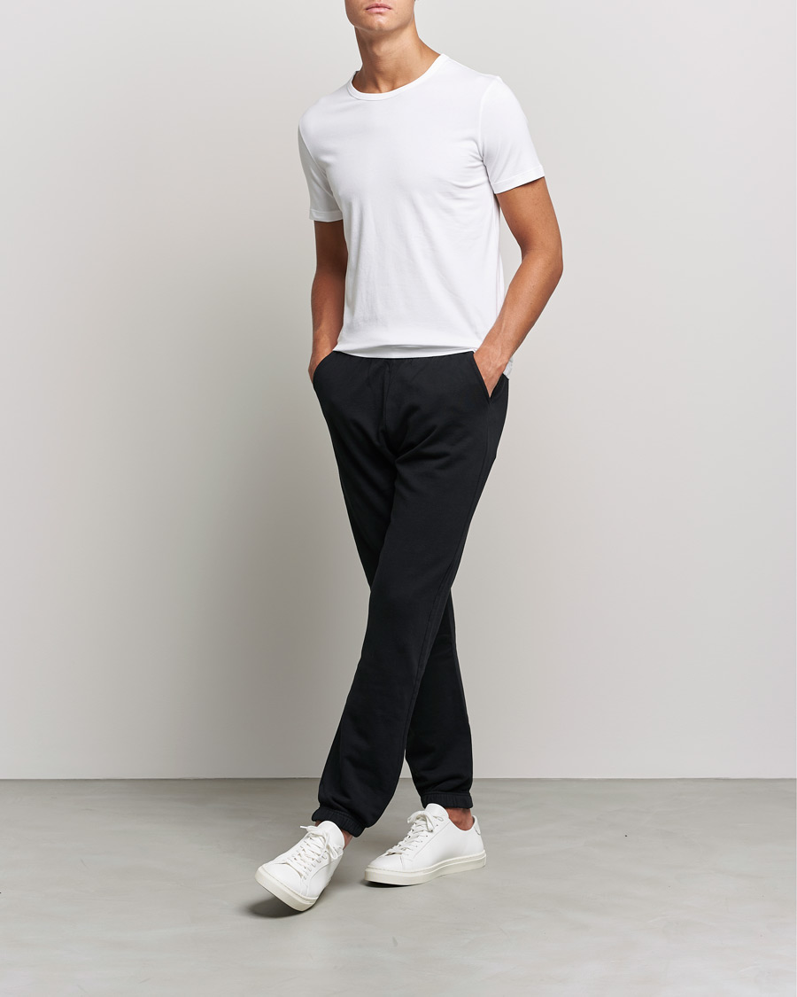 Hombres | Camisetas | BOSS BLACK | 2-Pack Crew Neck Slim Fit T-Shirt White