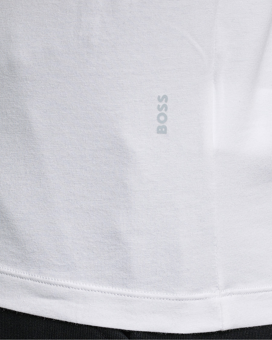 Hombres | Camisetas | BOSS BLACK | 2-Pack Crew Neck Slim Fit T-Shirt White