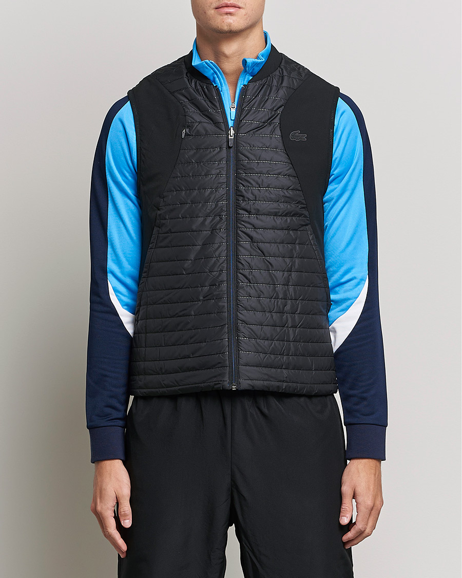 Hombres | Abrigos y chaquetas | Lacoste Sport | Reversible Performance Vest Black/Blue