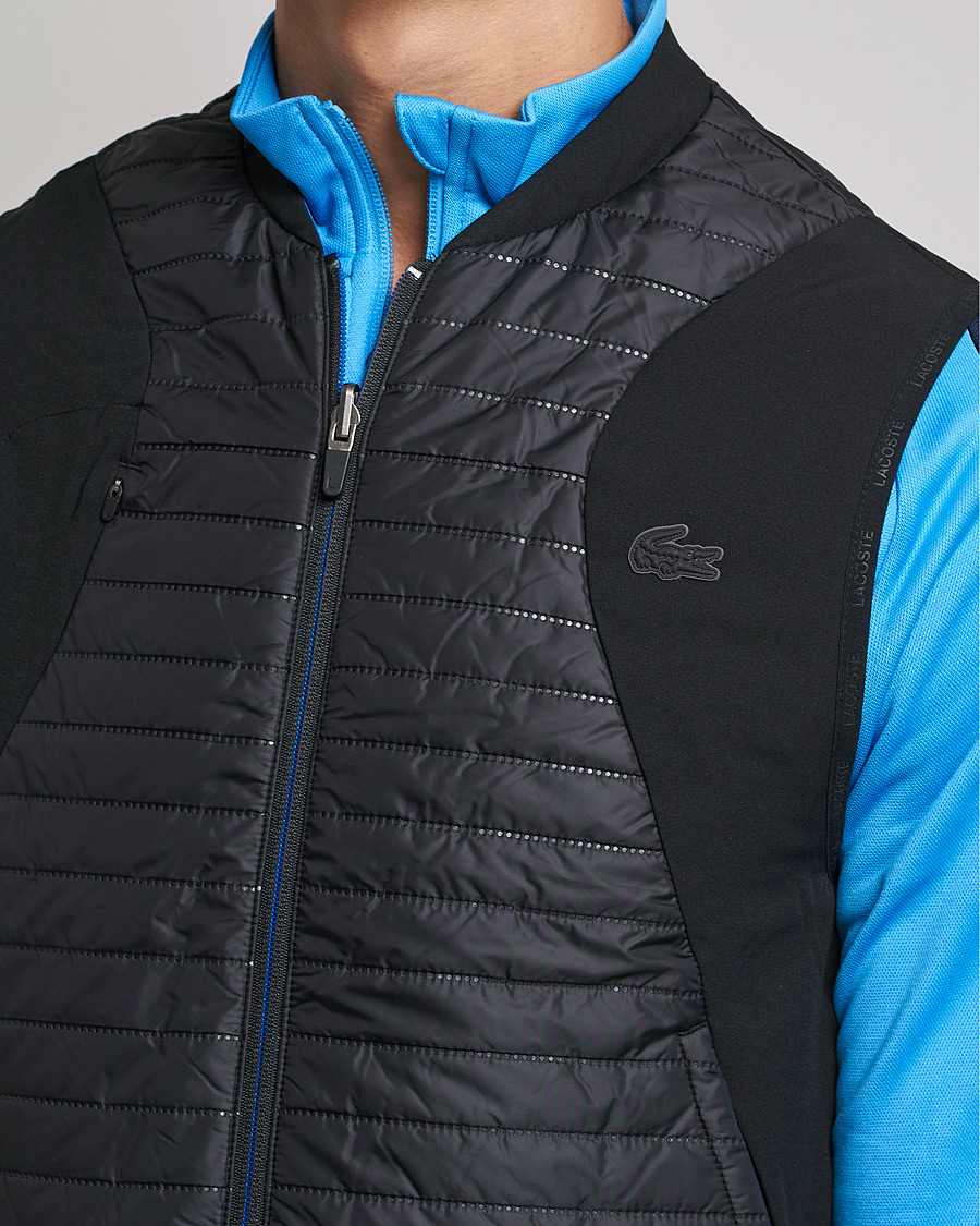Hombres | Abrigos y chaquetas | Lacoste Sport | Reversible Performance Vest Black/Blue