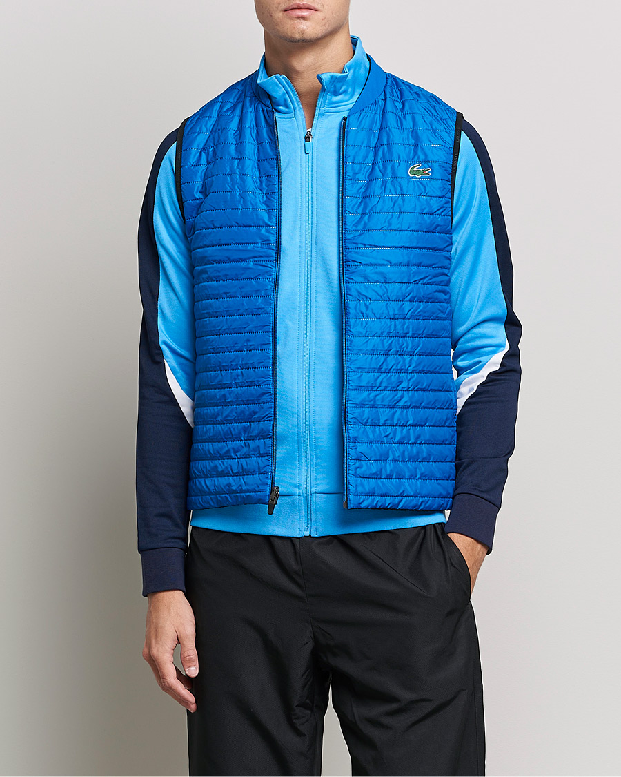 Hombres | Abrigos y chaquetas | Lacoste Sport | Reversible Performance Vest Black/Blue
