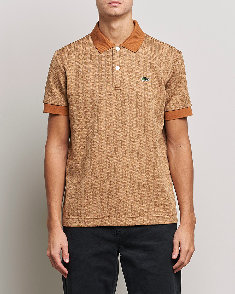 Hombres | Polos | Lacoste | Classic Fit Monogram Jacquard Polo Viennese