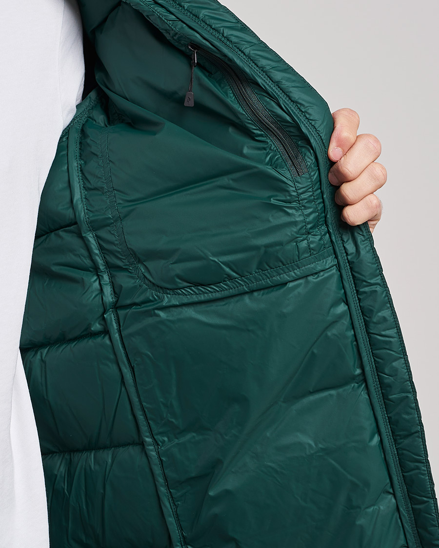 Hombres | Abrigos y chaquetas | Peak Performance | Frost Down Hooded Jacket Scarab Green