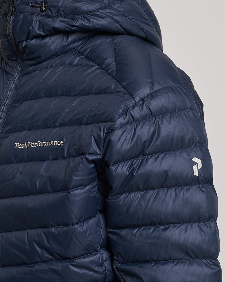 Hombres | Abrigos y chaquetas | Peak Performance | Frost Liner Down Hooded Jacket Blue Shadow