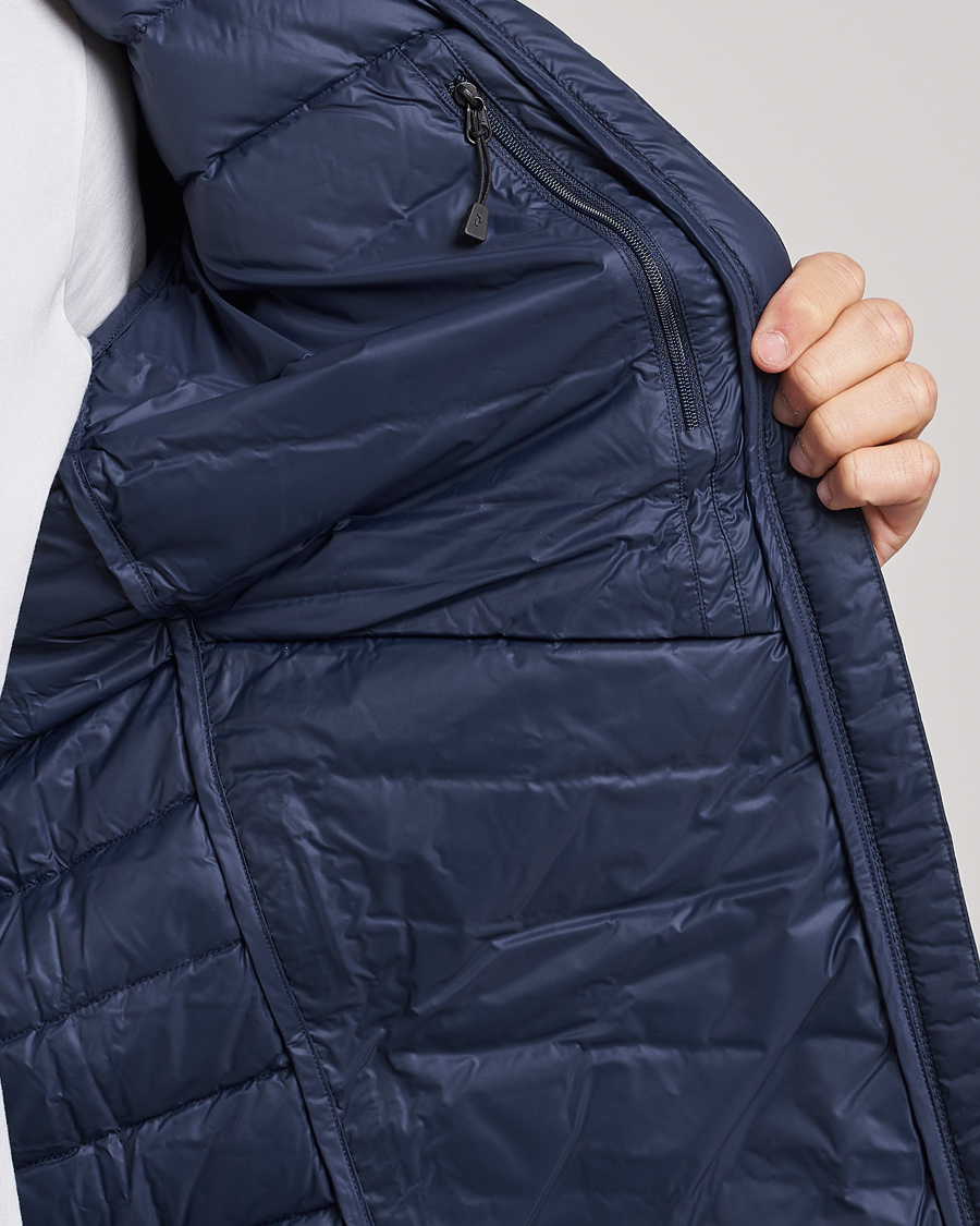 Hombres | Abrigos y chaquetas | Peak Performance | Frost Liner Down Hooded Jacket Blue Shadow