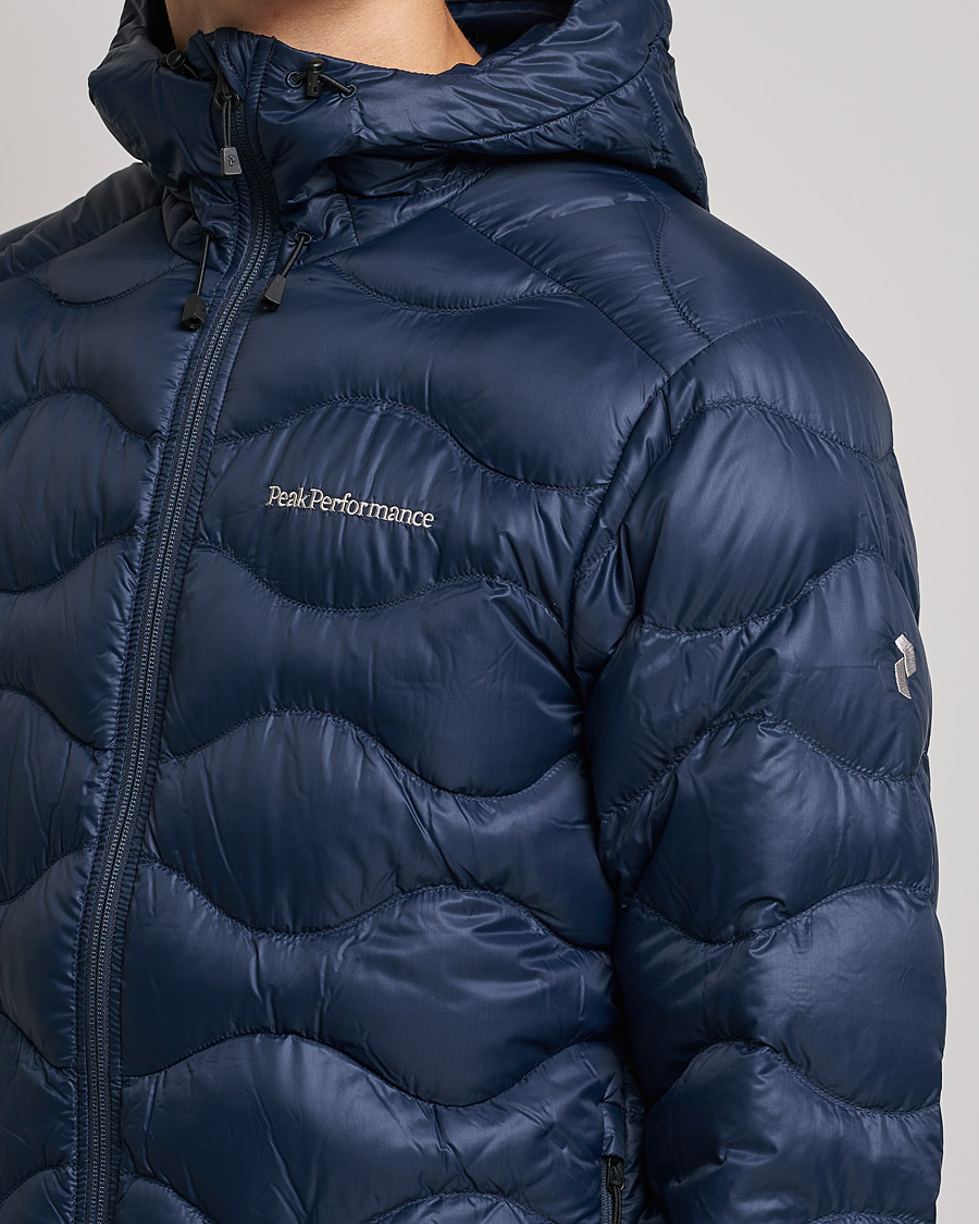 Hombres | Abrigos y chaquetas | Peak Performance | Helium Down Hooded Jacket Blue Shadow