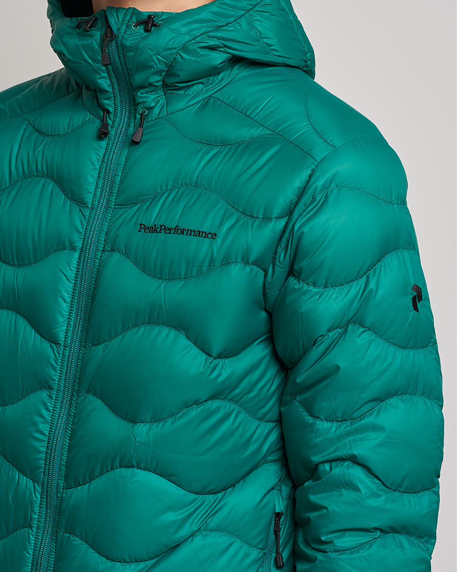 Hombres | Abrigos y chaquetas | Peak Performance | Helium Down Hood Green Ivy