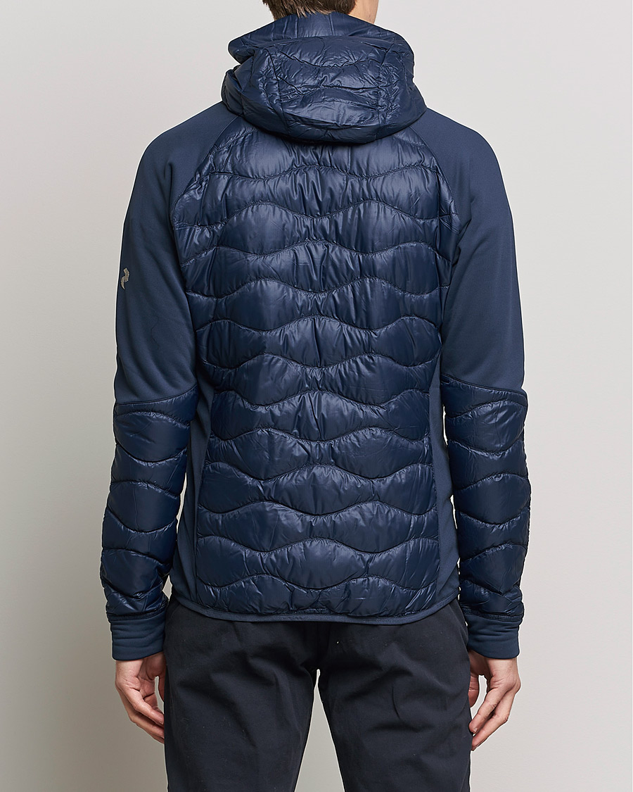 Hombres | Abrigos y chaquetas | Peak Performance | Helium Down Hybrid Hood Jacket Blue Shadow