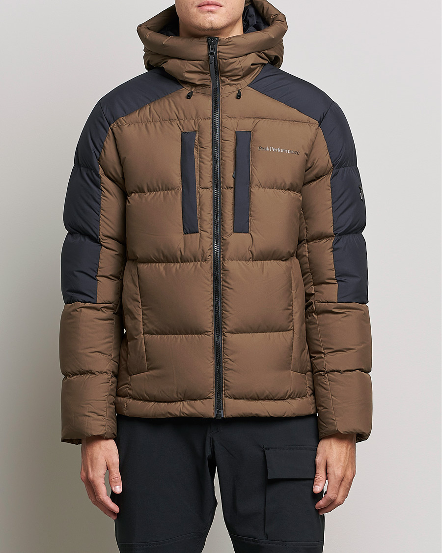 Hombres | Abrigos y chaquetas | Peak Performance | Rivel Down Seasonal Hooded Jacket Woody Black