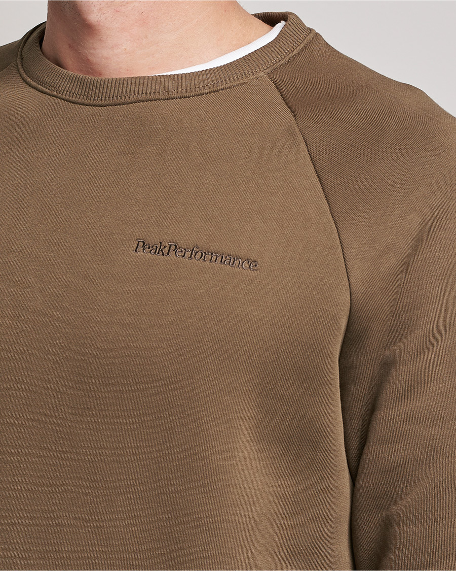 Hombres | Jerséis y prendas de punto | Peak Performance | Original Logo Crew Neck Woody