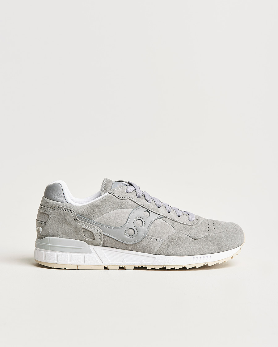 Hombres | Saucony Shadow 5000 Full Suede Sneaker Grey | Saucony | Shadow 5000 Full Suede Sneaker Grey