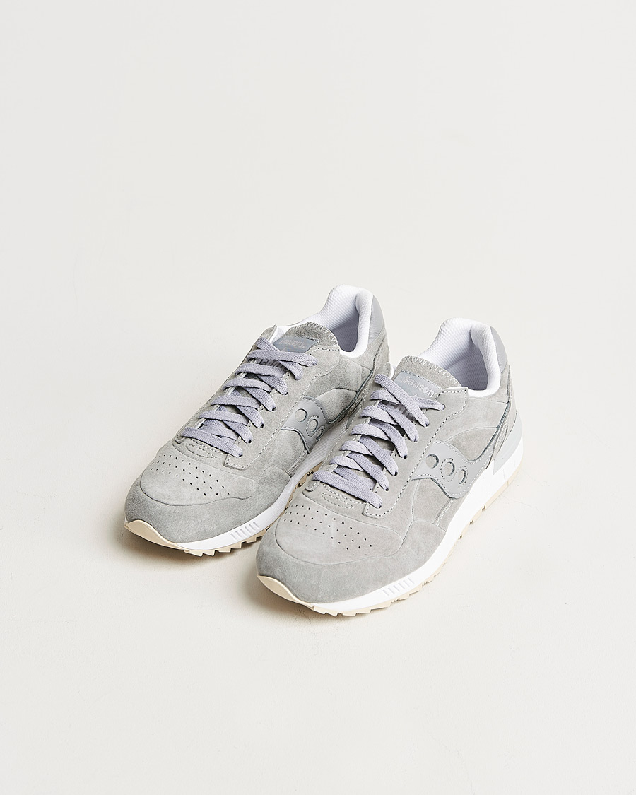 Hombres | Saucony Shadow 5000 Full Suede Sneaker Grey | Saucony | Shadow 5000 Full Suede Sneaker Grey