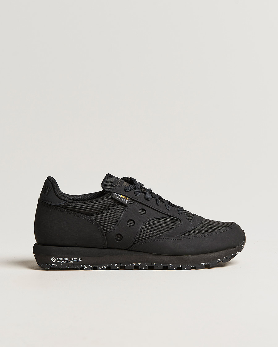 Hombres | Saucony Jazz 81 Utilitarian Cordura Sneaker Black | Saucony | Jazz 81 Utilitarian Cordura Sneaker Black