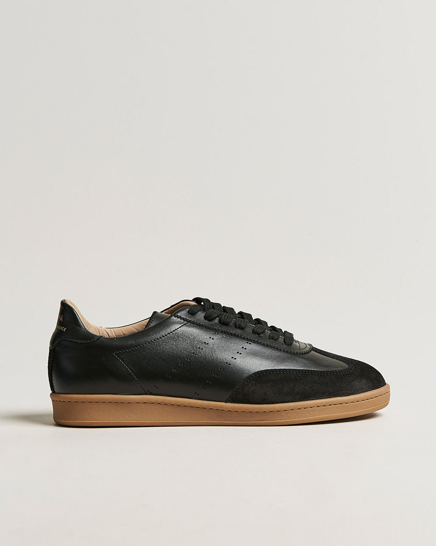 Hombres | Zespà ZSP GT Calf Nappa Leather Sneakers Black | Zespà | ZSP GT Calf Nappa Leather Sneakers Black