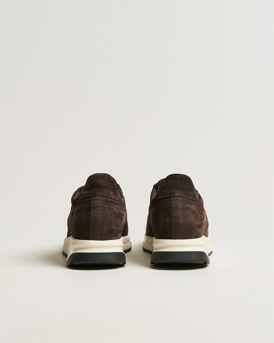 Hombres | C.QP Stride Suede/Nylon Runner Dark Brown | CQP | C.QP Stride Suede/Nylon Runner Dark Brown