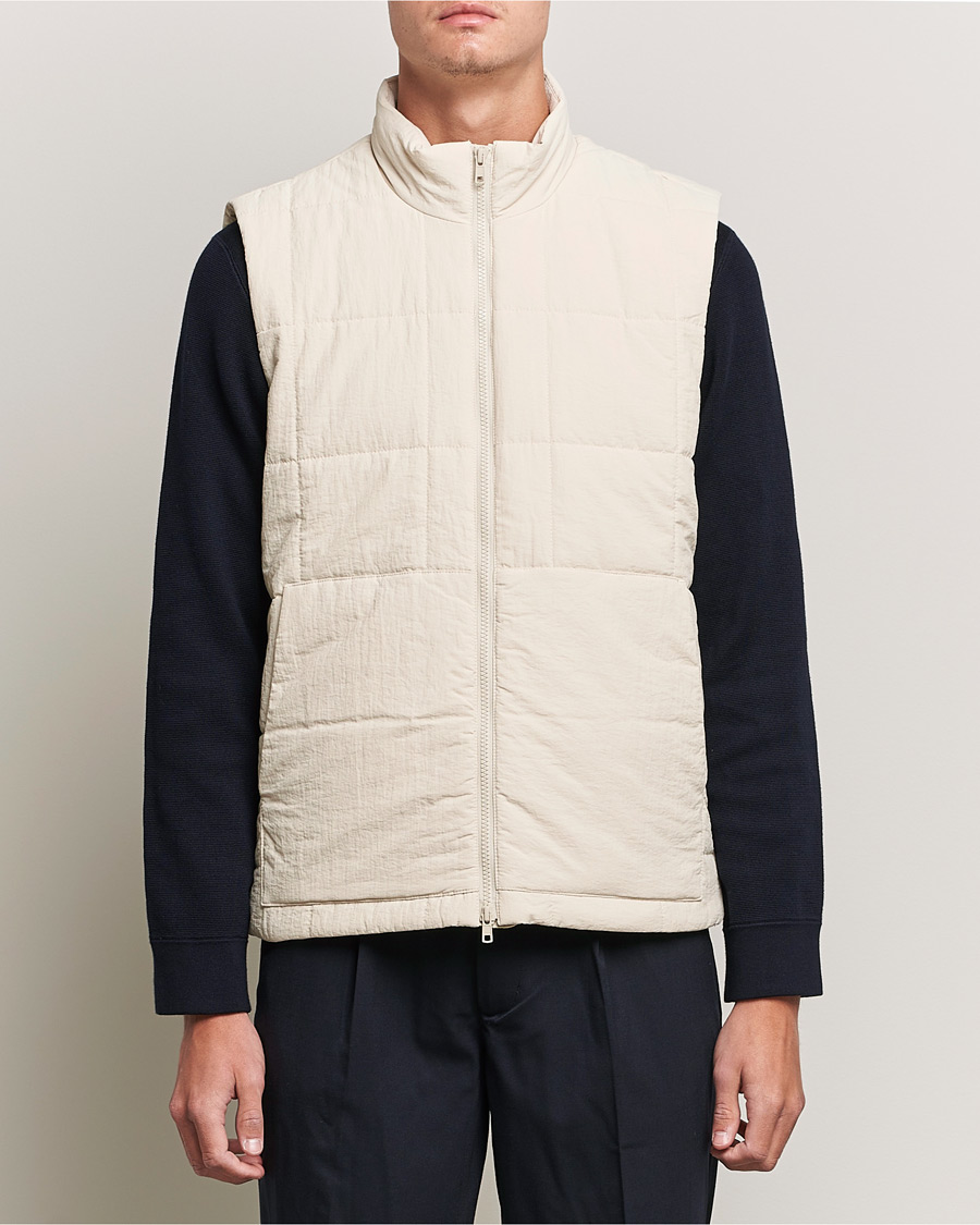 Hombres | Chalecos | NN07 | Verve Primaloft Vest Ecru