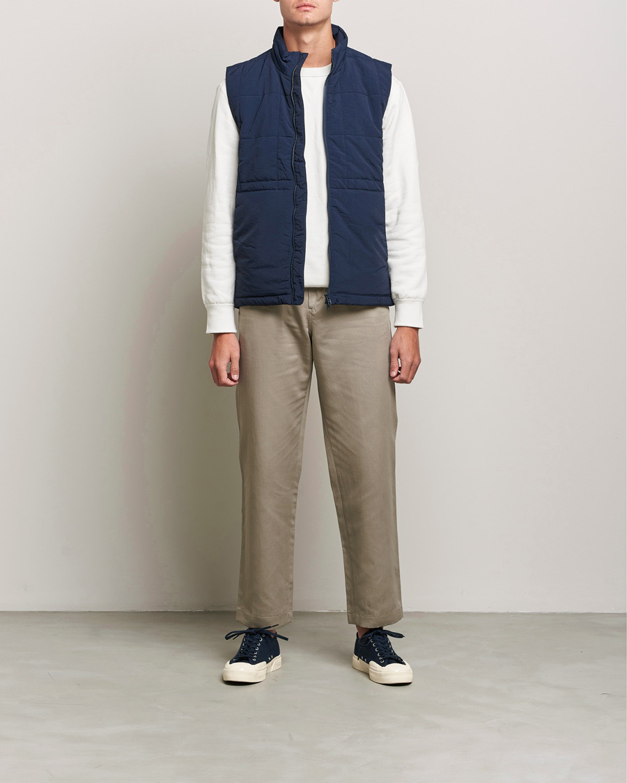 Hombres | Chalecos | NN07 | Verve Primaloft Vest Navy