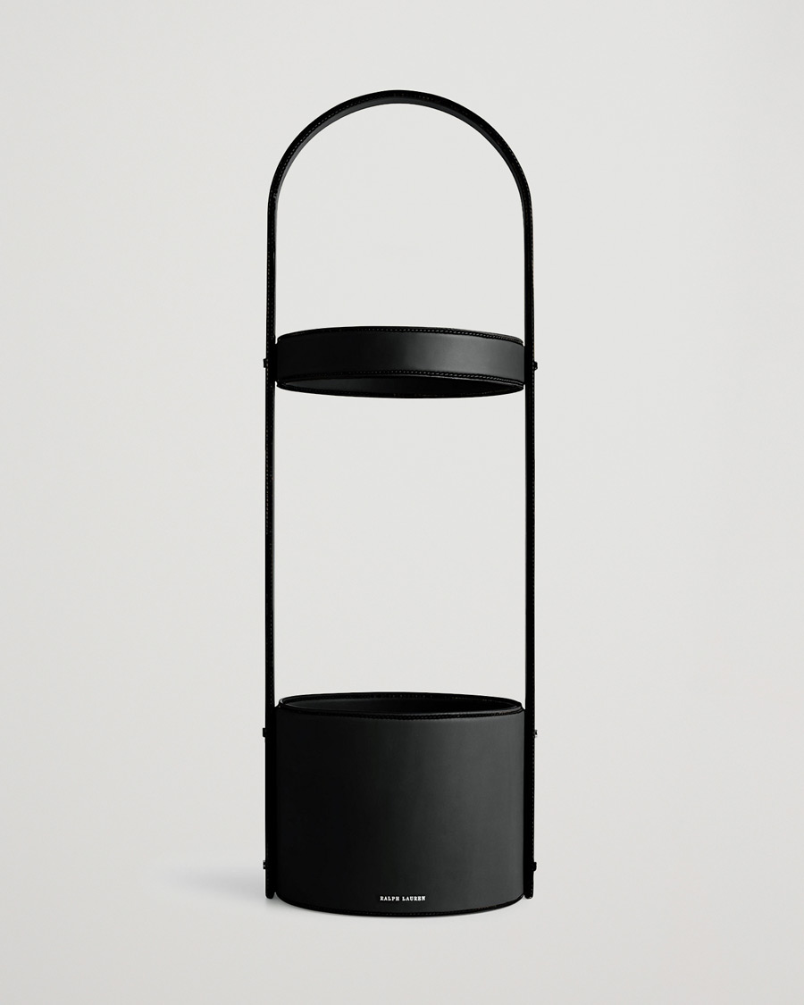 Hombres | Hogar | Ralph Lauren Home | Brennan Leather Umbrella Stand Black