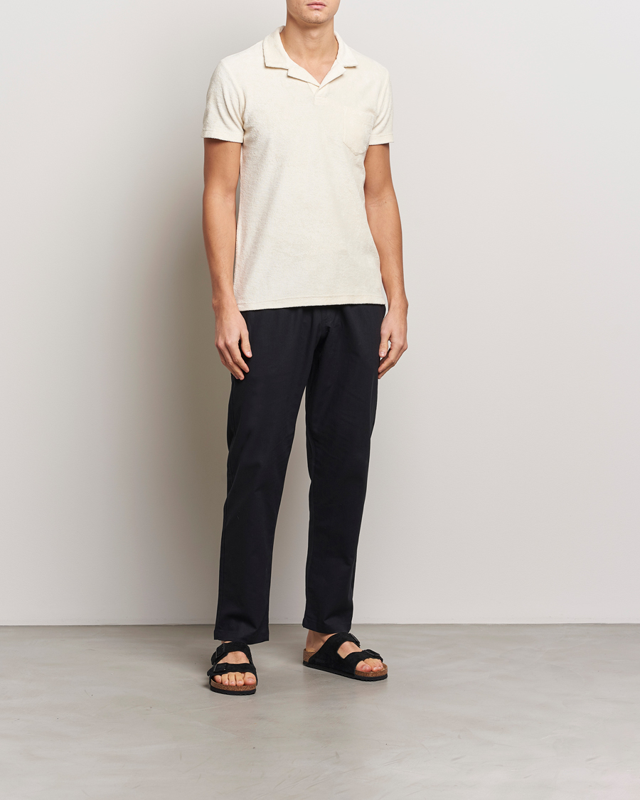 Hombres | Pantalones | OAS | Linen Long Pants Black