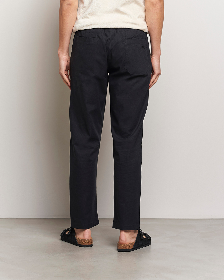 Hombres | Pantalones | OAS | Linen Long Pants Black