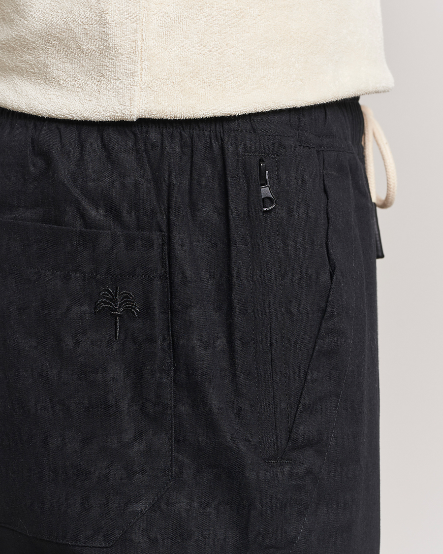 Hombres | Pantalones | OAS | Linen Long Pants Black