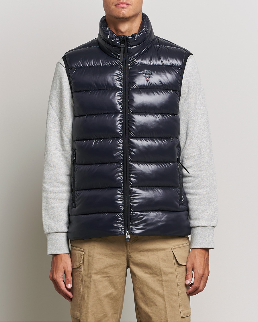 Hombres | Abrigos y chaquetas | Aeronautica Militare | Padded Gilet Blu Scuro