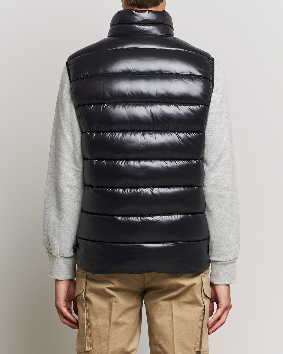 Hombres | Chalecos | Aeronautica Militare | Padded Gilet Jet Black