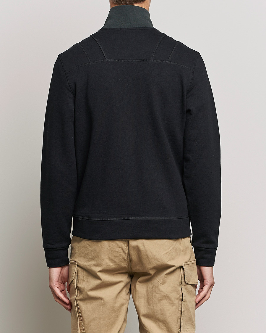 Hombres | Jerséis y prendas de punto | Aeronautica Militare | Full Zip Sweatshirt Jet Black