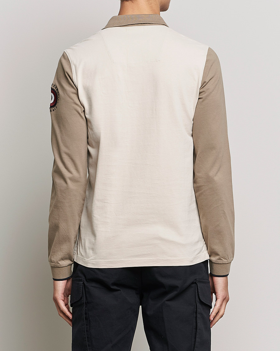 Hombres | Jerséis y prendas de punto | Aeronautica Militare | Long Sleeve Logo Polo Tortora