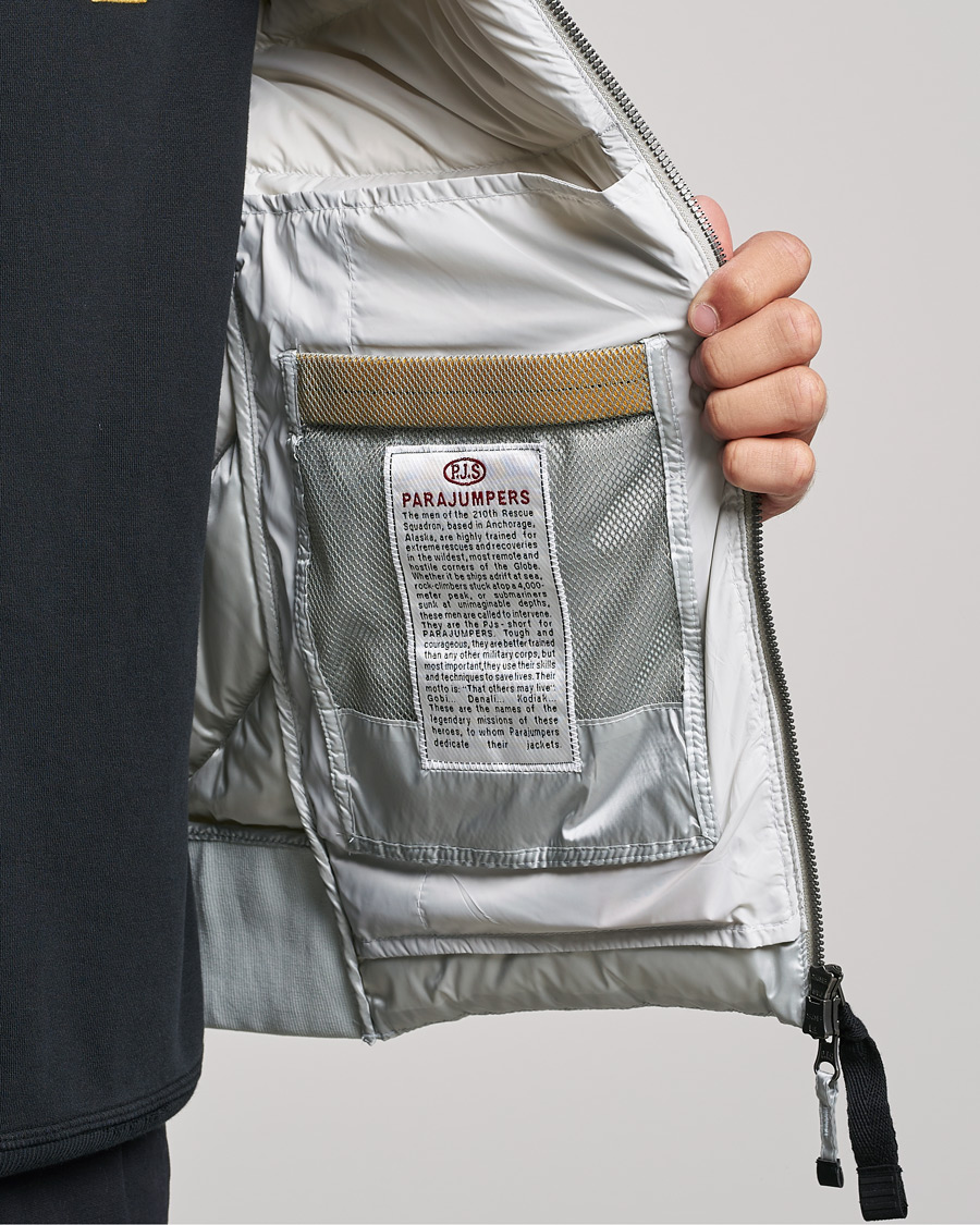 Hombres | Abrigos y chaquetas | Parajumpers | Pharrell Sheen High Gloss Jacket Mist White