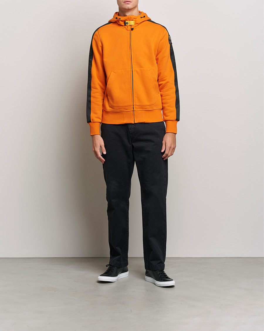 Hombres | Jerséis y prendas de punto | Parajumpers | Aldrin Full-Zip Hoodie Marigold