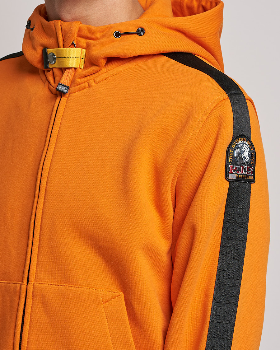 Hombres | Jerséis y prendas de punto | Parajumpers | Aldrin Full-Zip Hoodie Marigold