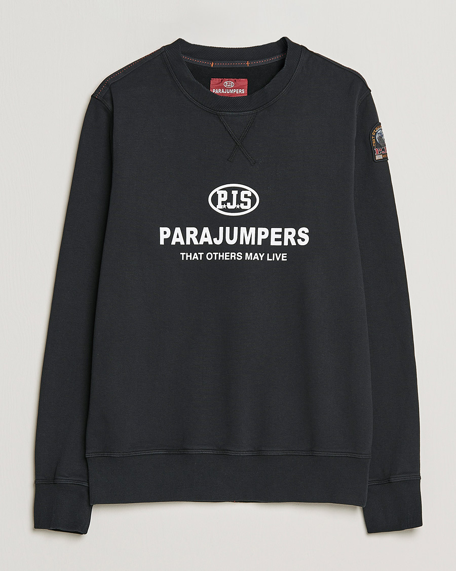 Hombres | Jerséis y prendas de punto | Parajumpers | Toml Sweatshirt  Black