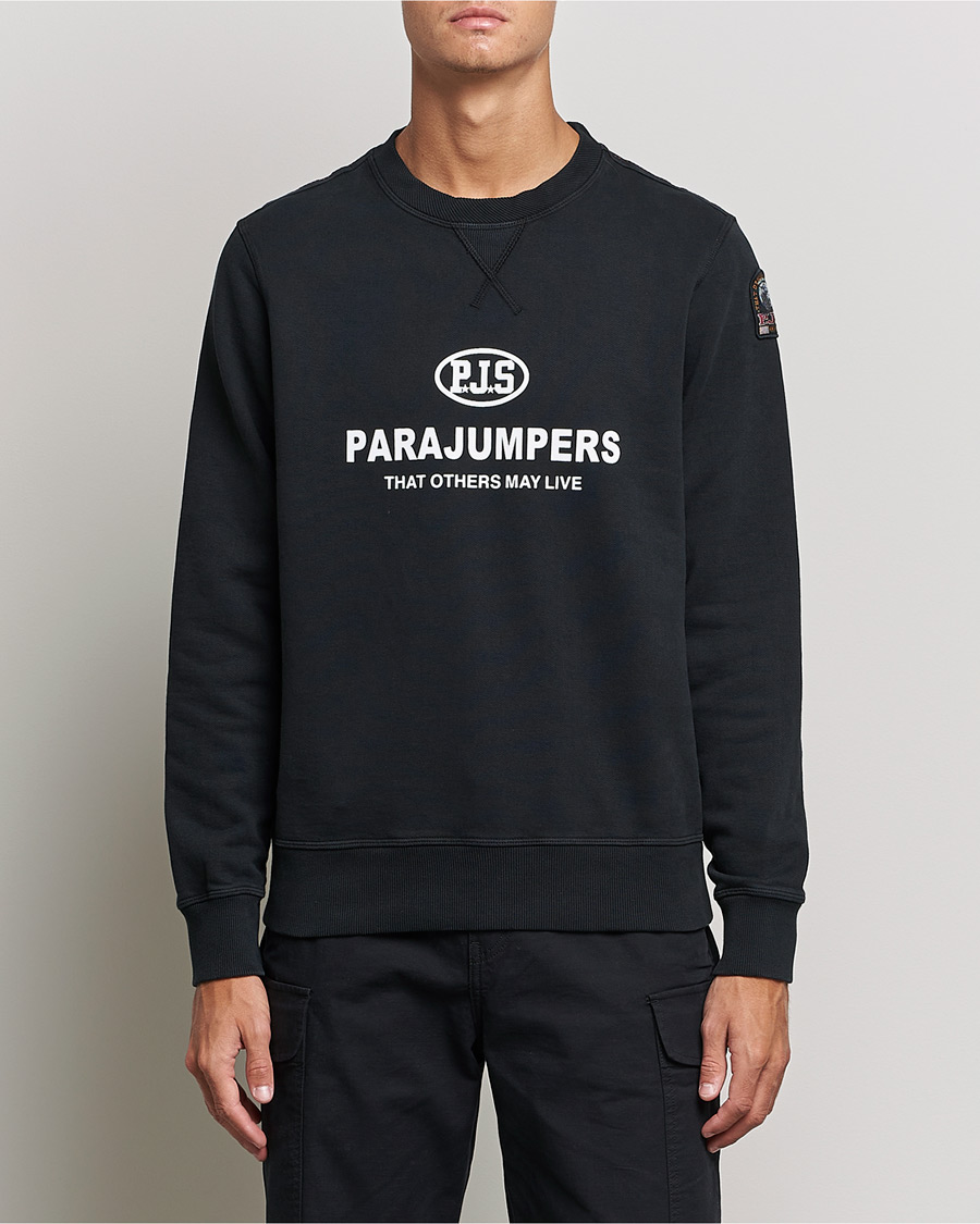 Hombres | Jerséis y prendas de punto | Parajumpers | Toml Sweatshirt  Black