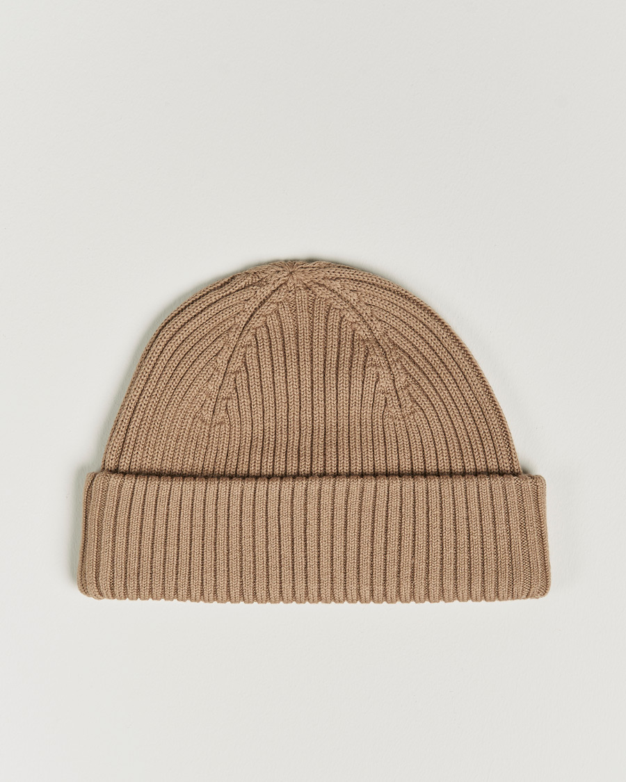 Hombres | Parajumpers Ribbed Hat Cappuccino | Parajumpers | Ribbed Hat Cappuccino