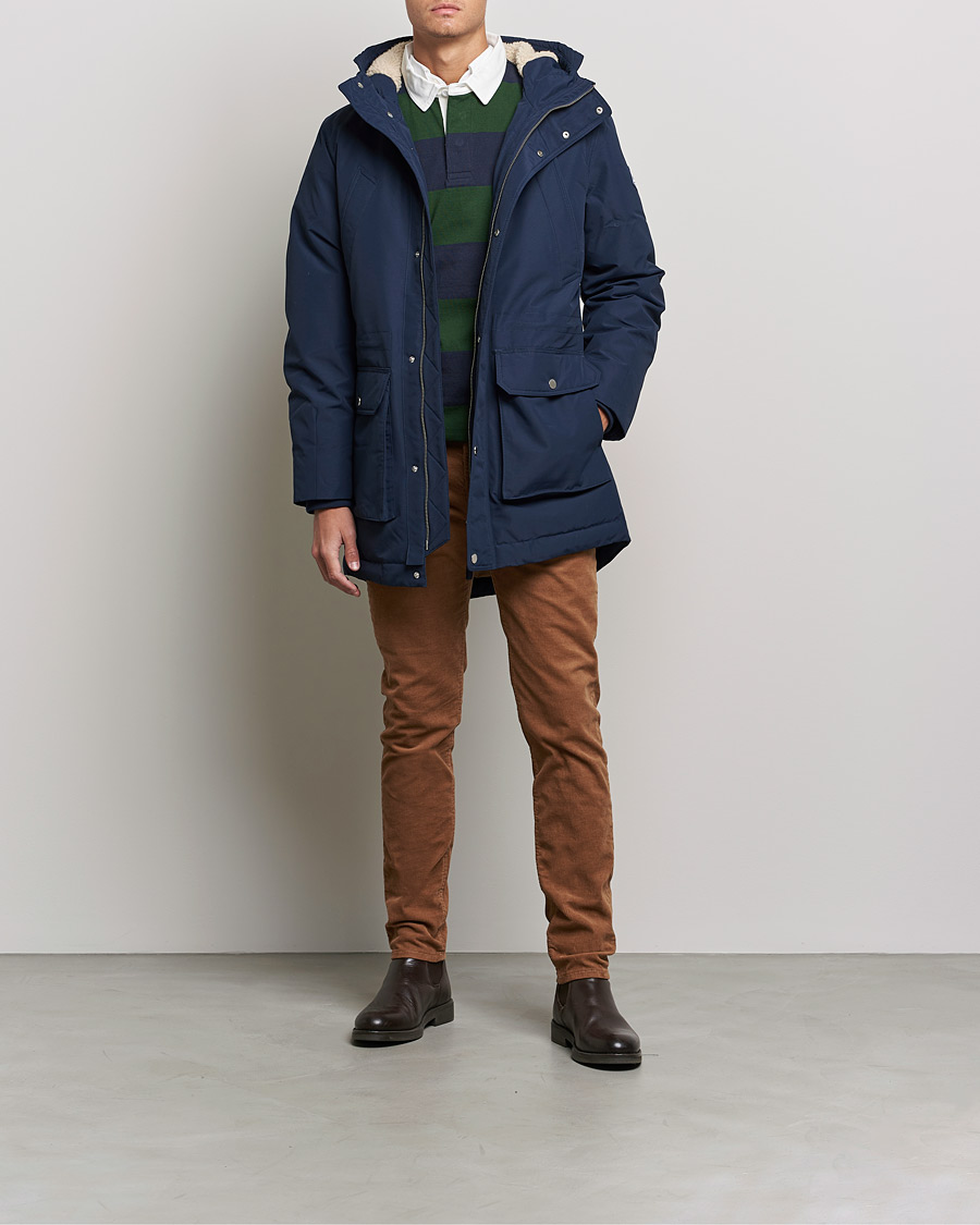 Hombres | Abrigos y chaquetas | GANT | The Everyday Parka Marine