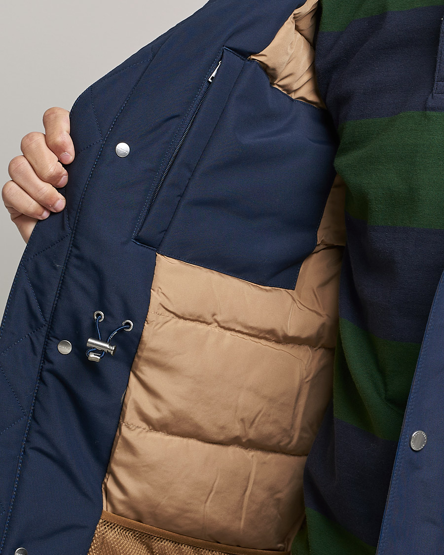 Hombres | Abrigos y chaquetas | GANT | The Everyday Parka Marine