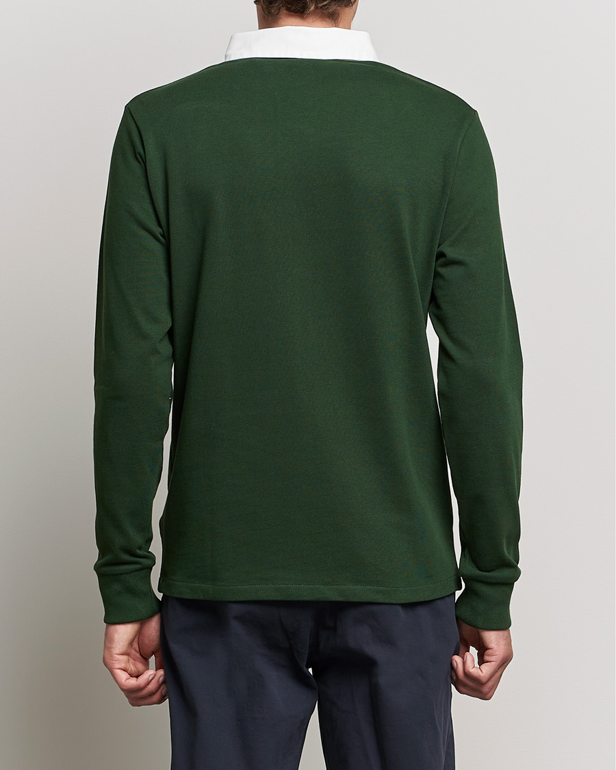 Hombres | Jerséis y prendas de punto | GANT | Original Solid Heavy Rugger Storm Green