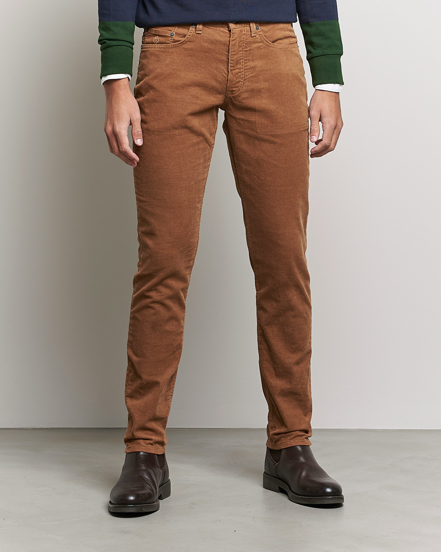 Hombres | Pantalones | GANT | Hayes Cord Jeans Roasted Walnut
