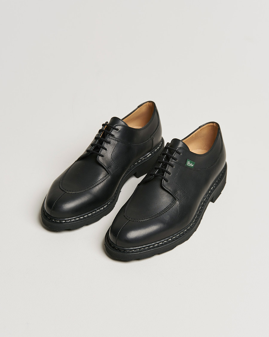 Hombres | Zapatos hechos a mano | Paraboot | Avignon Derby Black