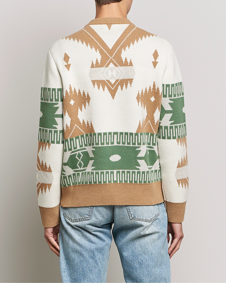 Hombres | Jerséis y prendas de punto | Alanui | Icon Jacquard Sweater Off White